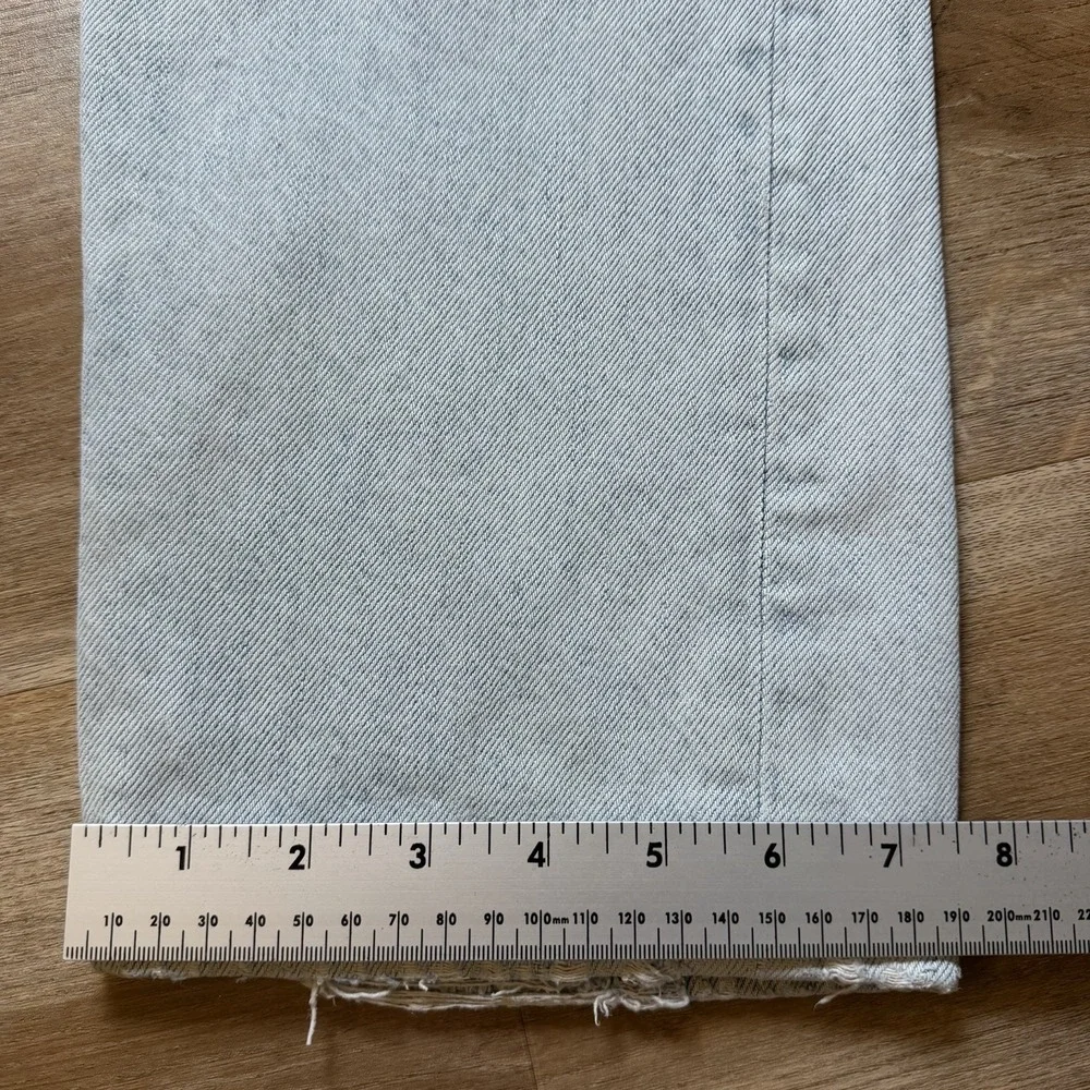 Vintage Diesel Keetar Jeans Men 30x32 Blue Straight Leg Light Wash Distress Y2K